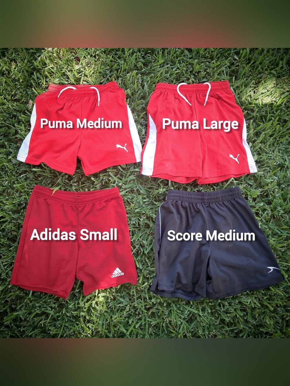 Lot Of 4 Youth Athletic Shorts